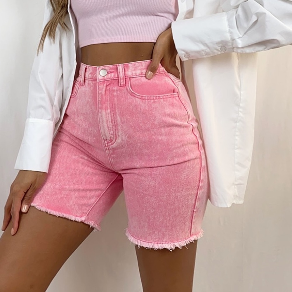 High waisted shorts